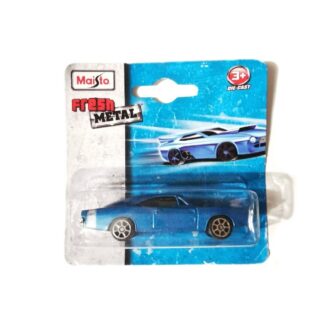 1969 DODGE CHARGER R/T BLUE MAISTO 1/64 FRESH METAL VOITURE MINIATURE