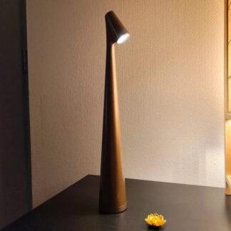 Lampe de salon Or Mat - Tactile - vintage art déco - Neuve