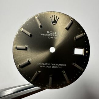 Rolex DATE 34MM Rare Cadran Gris Vintage Acier 1500 1501