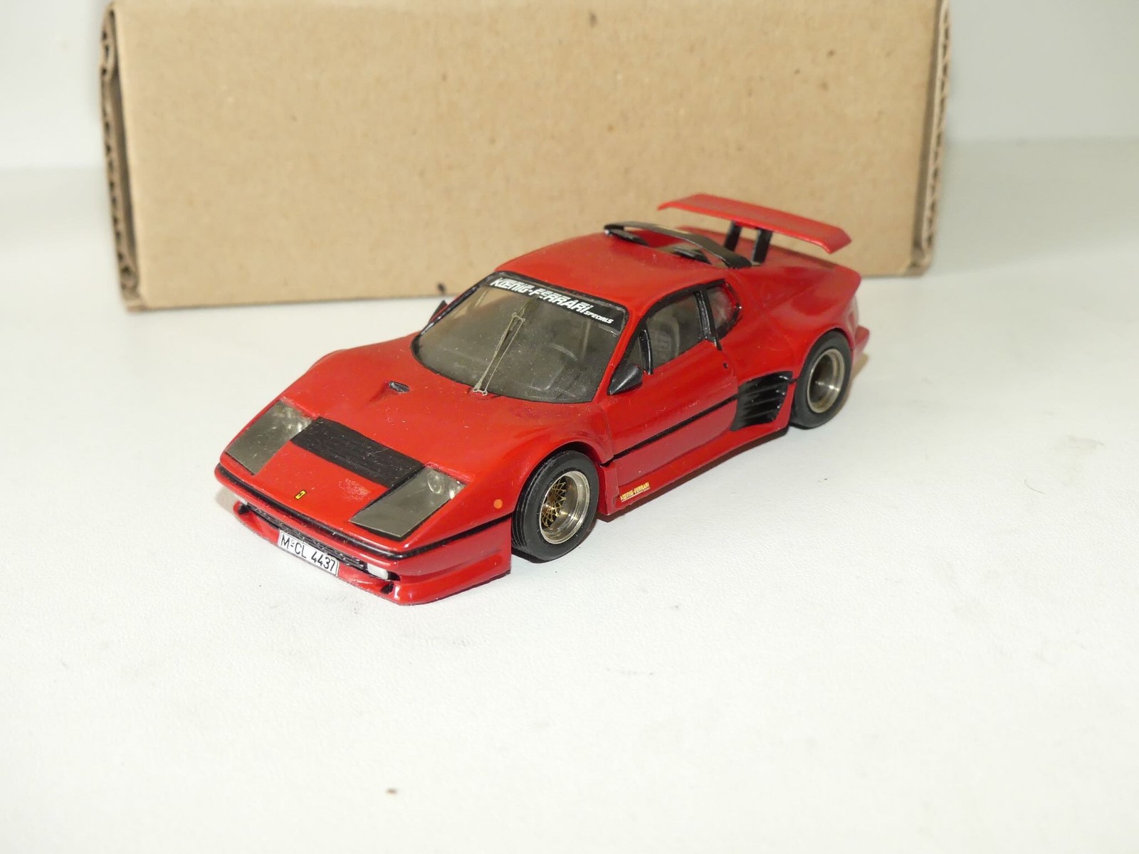 FERRARI 365 GT4 BB KOENIG Rouge KIT MONTE HILARIO 1:43