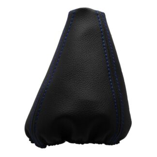 MERCEDES W201 190 (1982-1993) Soufflet Levier De Vitesse Cuir - Couture Bleu