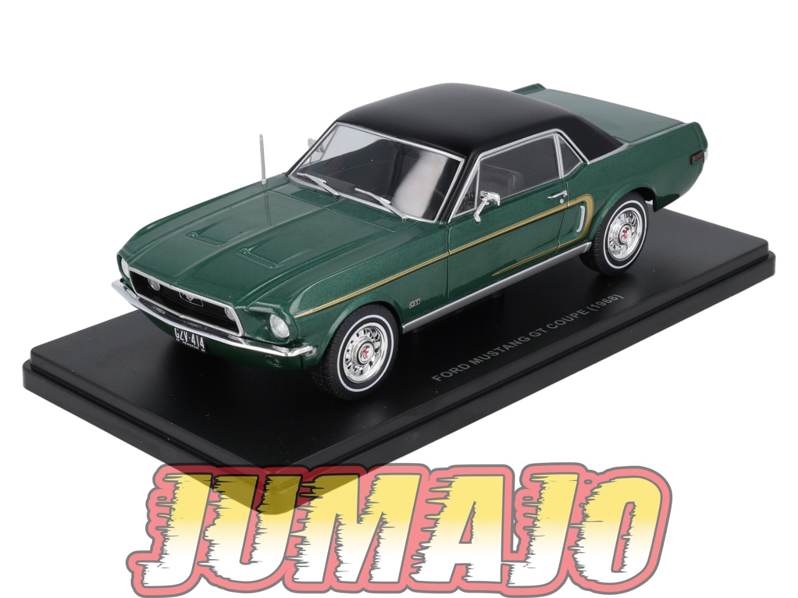MUS31 Voiture 1/24 Altaya MUSTANG : FORD Mustang GT Coupe 1968