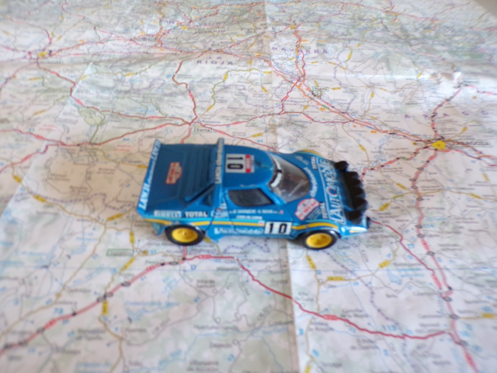 LANCIA Stratos n°10 Monté Carlo 1978 Ancienne SOLIDO 1/43