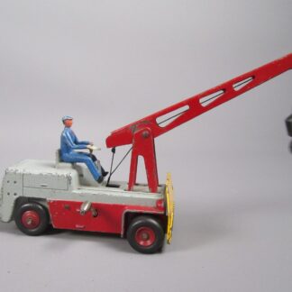 B657 Vintage 1957 Dinky 50 France Grue Salev Gris Rouge Meccano 1:50