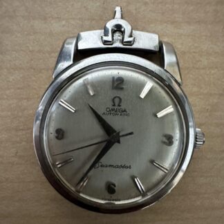Omega Seamaster Vintage Argent Rond 24jewels Automatique Montre Hommes