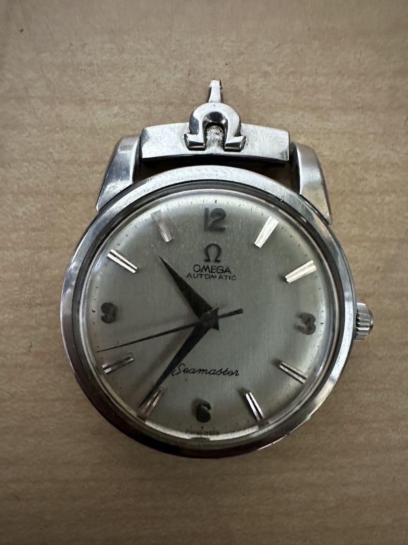 Omega Seamaster Vintage Argent Rond 24jewels Automatique Montre Hommes