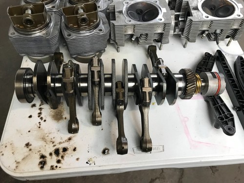 Porsche 911 964 3.6L Engine Build Parts Kit Crankshaft Heads Cylinders Camshafts – Image 15