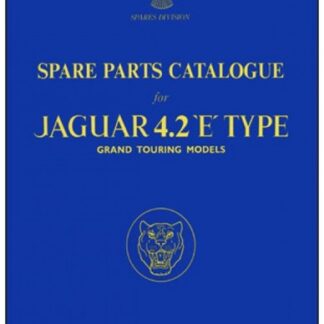 Jaguar XKE Spare Part Catalog Book 1965 1966 1967 1968 Xk-E Type 4.2