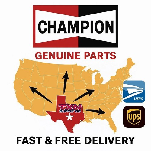 6 Pack Champion Copper Plus Spark Plugs for 2007 GMC Sierra 1500 Classic 4.3L – Image 3