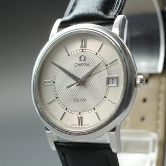 Vintage 1999 Omega De Ville Cal.1532 Ref.196.3532 Silver Roman Dial [Near Mint]