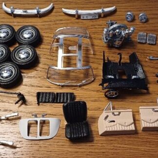 Pièces détachées :  Burago 1/18  :   PORSCHE 356 B  1961 voiture miniature