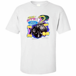 Small Block Ford 260 289 302 Hi-Po Engine Cobra T-shirt Single Or Double Print
