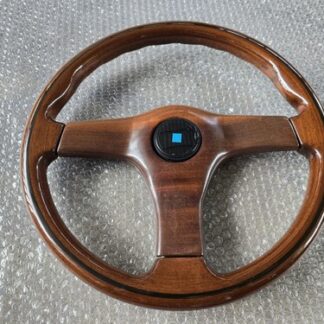 VINTAGE NARDI wood STEERING WHEEL  BMW VOLVO E30 190E AE86 MINI AUSTIN VOLK mx5.