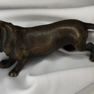 Bronze de Vienne Chien de chasse  Fin XIXè Siècle