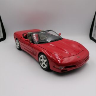 Bburago -Chevrolet Corvette    -  1/18 - Rouge  -  vintage