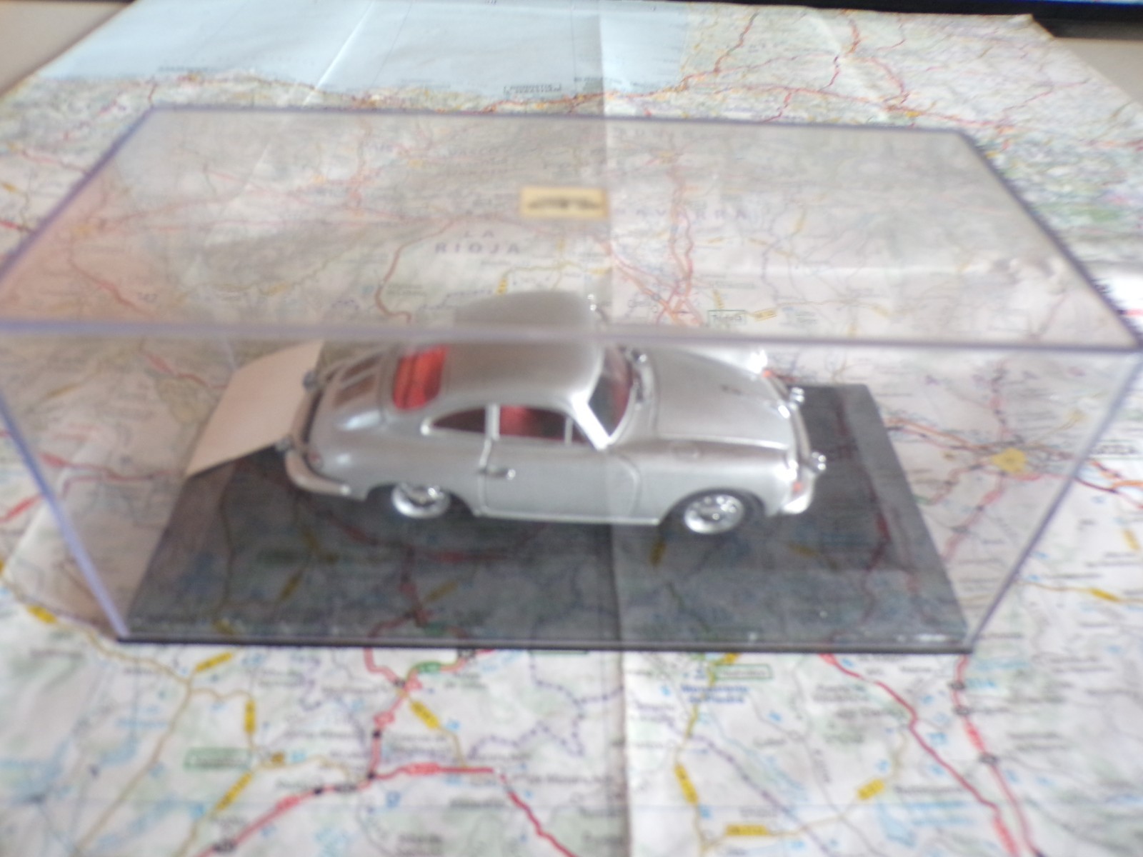 PORSCHE 356 C Coupé 1963 grise Minichamps 1/43 en boite