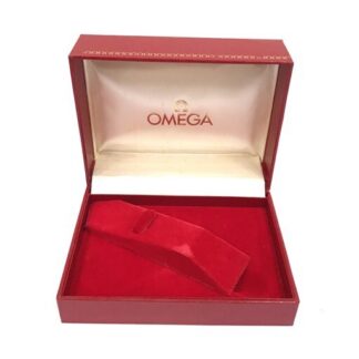 VINTAGE AUTHENTIQUE OMEGA Speedmaster Seamaster boîtier de montre rouge 25052...