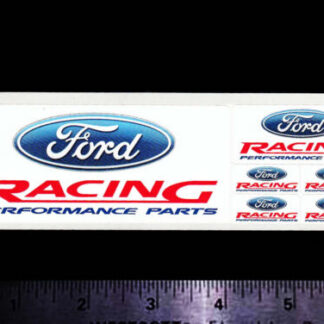 FORD Racing - Performance Parts - Original Vintage Decal/Sticker Shelby Mustang