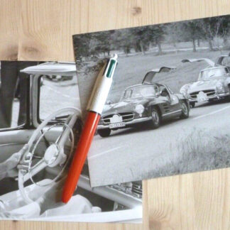 MERCEDES 300SL GULLWING Rallye 2 Photos Presse Originale Archive *Brochure