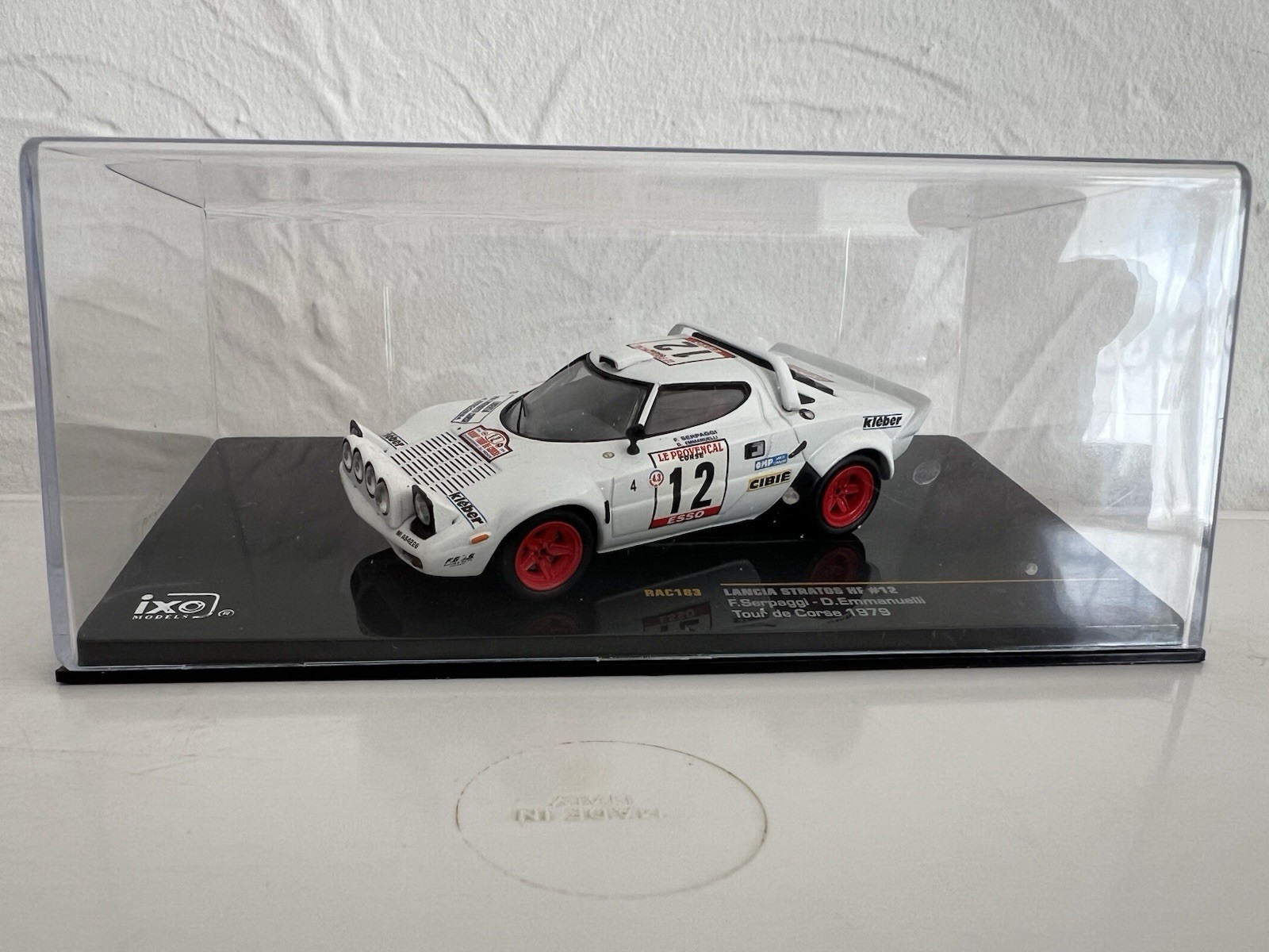 Lancia Stratos HF Tour de Corse 1979 Serpaggi IXO RAC183