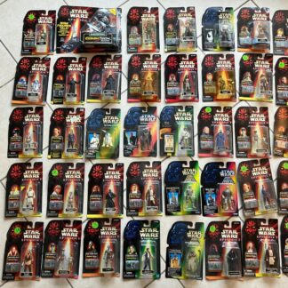 Star wars - figurines épisode 1 et autres - Hasbro, Kenner - 1998 - sous blister