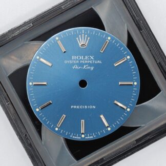 Rolex 14000 Air-King Precision Blue Rare Dial Vintage Superb