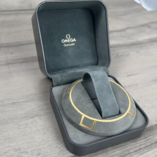 Rarissime Boîte Vintage OMEGA Seamaster POLARIS Et Autres Acier Et Or