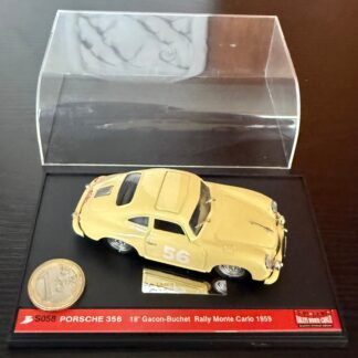 1/43 BRUMM/ SO58 PORSCHE 356/ RALLY MONTE CARLO 1959/ SOUS BOITE