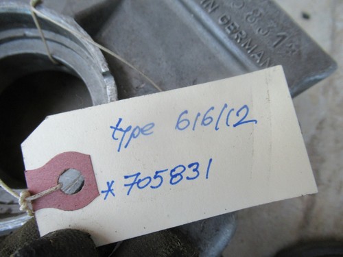 Porsche 356 1600S Engine Case Type 616/12 *705831 matching numbers FL