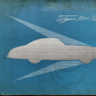 Mercedes 300SL  GullWing  W198  1955  Brochure