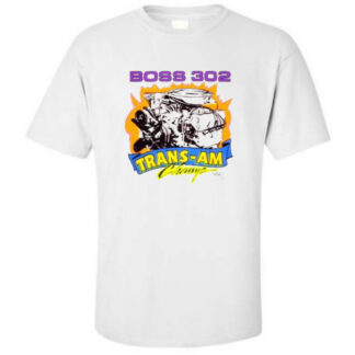 Fearsome Ford Boss 302 Trans Am Small Block Engine T-shirt Single / Double Print