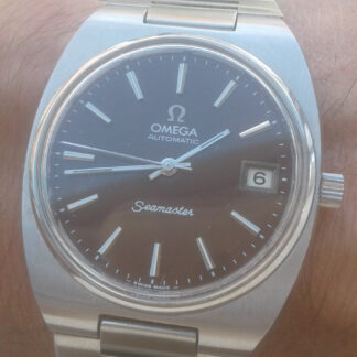 Omega SEAMASTER 166.0206 AUTOMATIC CAL. 1012 BROWN DIAL New Old Stock Montre Hor