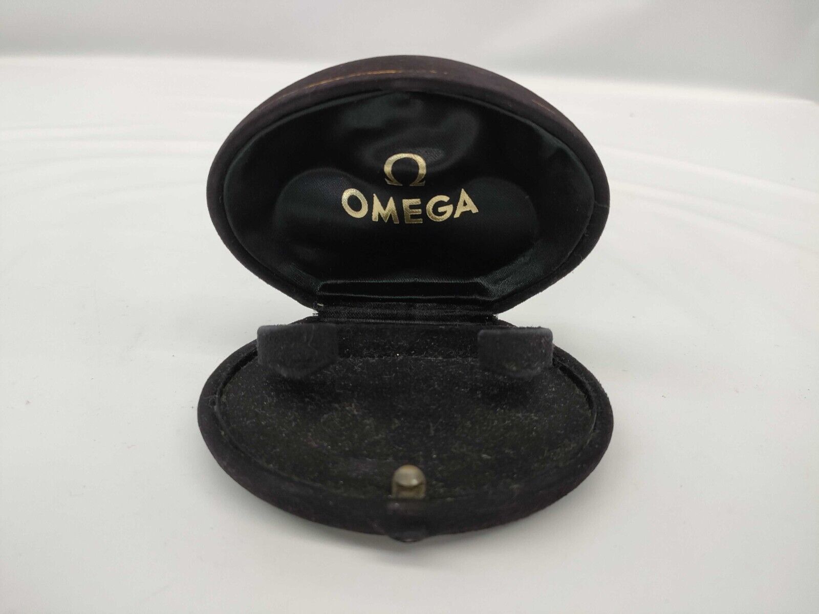 VINTAGE AUTHENTIQUE OMEGA Speedmaster Seamaster boîtier de montre noir 250117...