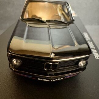 AutoArt BMW 2002 Turbo 1973 1/43 Noir Diecast Model Car