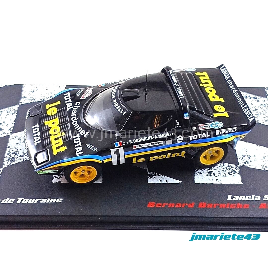 Lancia Stratos HF #1 B. Darniche - A. Mahé Critérium Touraine 1981 1:43
