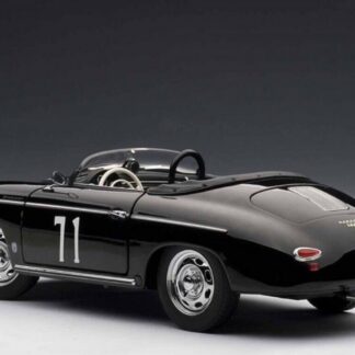 AUTOart 1/18 77866 Porsche 356 Speedster #71 Steve McQueen Black Noir