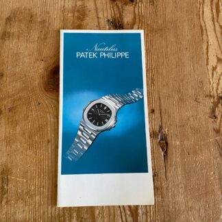 Vintage - Livret Patek Philippe Livret - Nautilus Acier Automatique