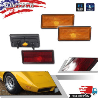 Side Marker For 1974-79 Chevy Corvette C3 Front & Rear Driver and Passenger Side