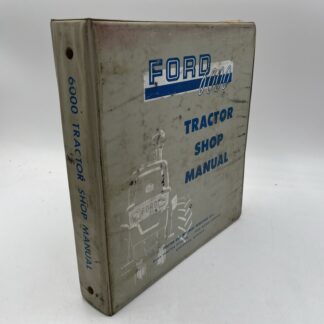 Ford 6000 Tractor OEM Original Service Shop Repair Manual Book 1963 Vintage