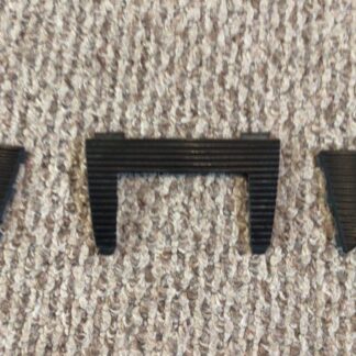 Vintage 1986 Barbie Ferrari Parts Black Plastic Rear Accent Pieces