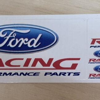 FORD Racing (6 Stickers) Performance Parts Shelby Mustang DECAL SHEET