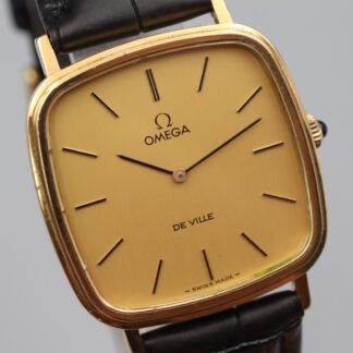 *Near Mint* OMEGA De Ville Cal.625 Hand Winding Gold Homme Vintage Watch Japan
