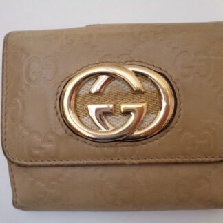 ** GUCCI ** Joli portefeuille - porte monnaie  cuir vintage