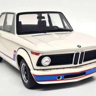 Otto 1/12 - BMW 2002 Turbo Chamonix White 1974 LARGE Resin Scale Model Car