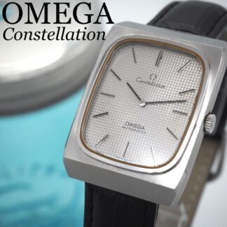 Montre carrée automatique Omega Constellation réf 155.0014 cal 711 vintage