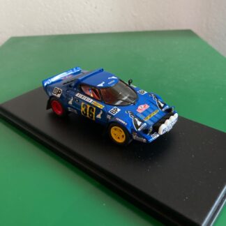 KIT 1/43 MONTE RACING 43 LANCIA STRATOS GITANES RALLYE MONTE CARLO 77 RAVOT
