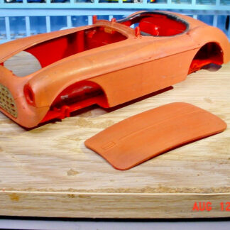 Vintage 1950's Ferrari 166 1/20? Ideal Plastic Model Parts UPRM1