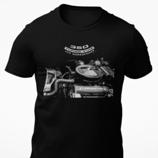 Vintage vette Engine 350 cu in Small Block Short-Sleeve Unisex T-Shirt