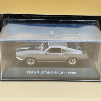 1/43 Ford Mustang Mach 1 Gris 1969 IXO Altaya