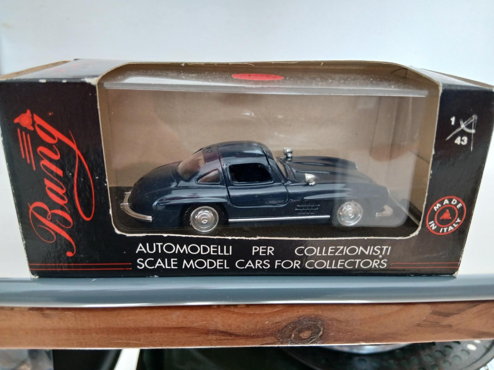 Mercedes 300SL GULLWING 55 marque BANG Echelle 1/43